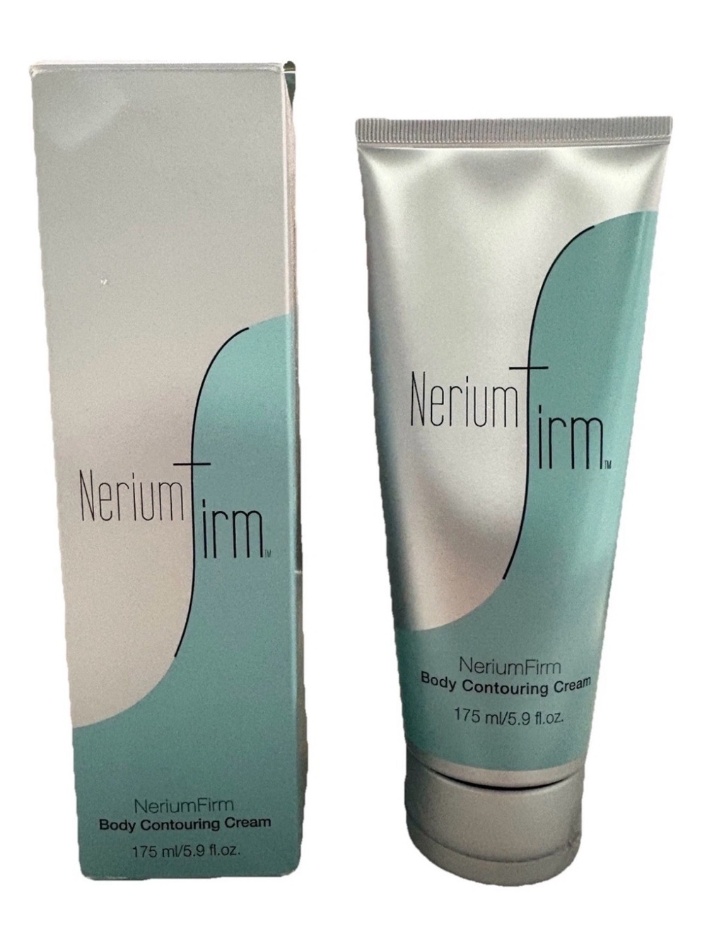 Nerium Firm Body Contouring Cream - Mint Green & Silver
